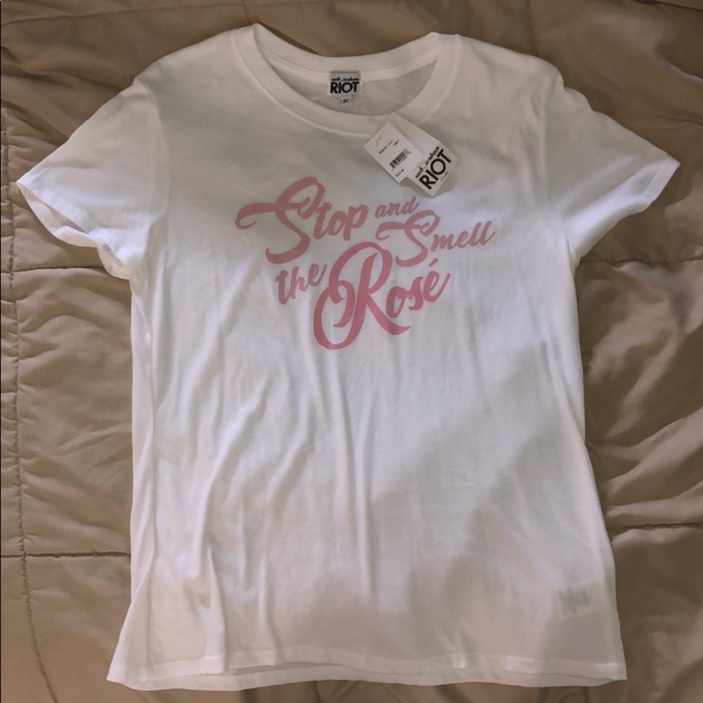 Stop and smell the rose tee shirt